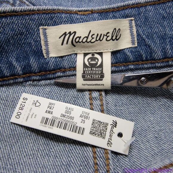 NEW Madewell The Perfect Vintage Jean in Ainsworth Wash, size 25 - Picture 11 of 15